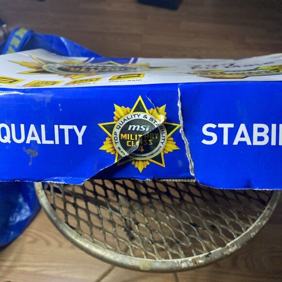 MSI Z97 PC Mate Motherboard w/ I/O Shield, Driver CD, Manual  Unused Box Damage - Picture 5 of 11